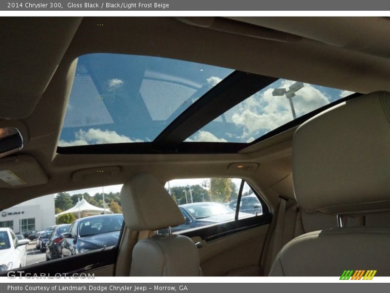 Gloss Black / Black/Light Frost Beige 2014 Chrysler 300