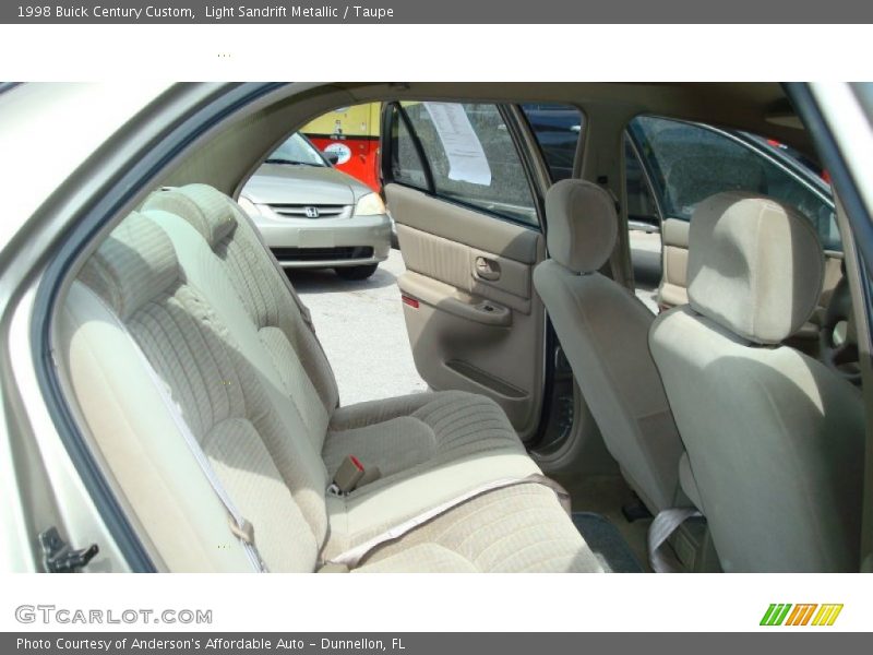 Light Sandrift Metallic / Taupe 1998 Buick Century Custom