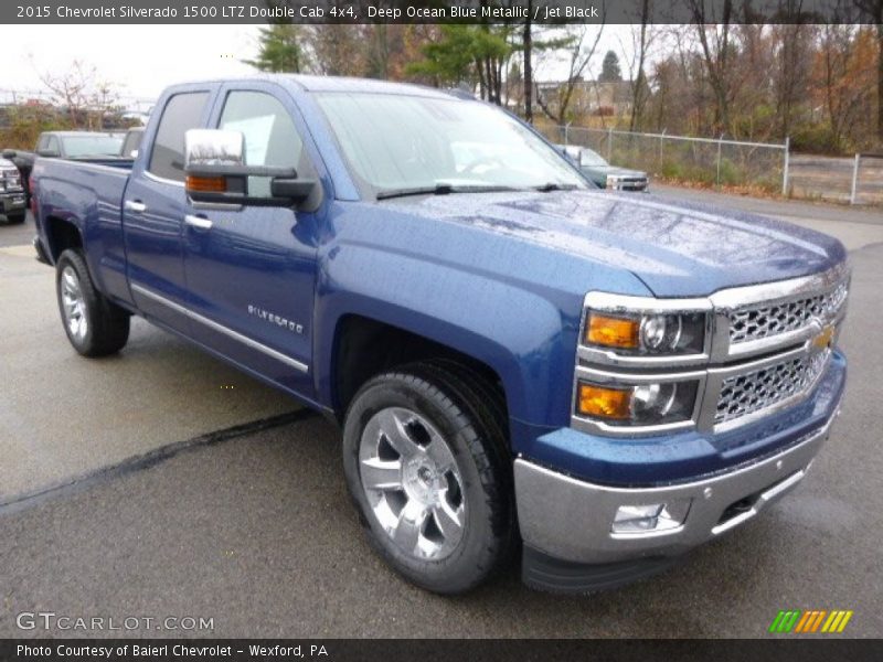 Front 3/4 View of 2015 Silverado 1500 LTZ Double Cab 4x4