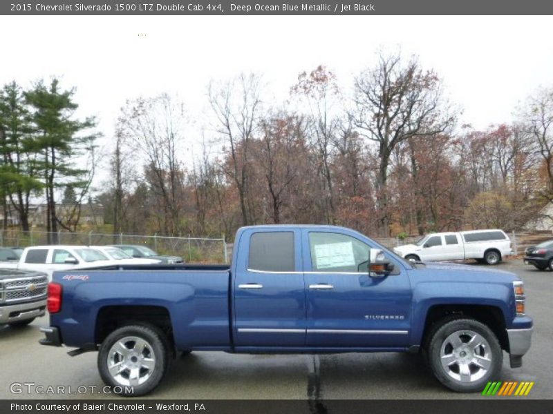  2015 Silverado 1500 LTZ Double Cab 4x4 Deep Ocean Blue Metallic