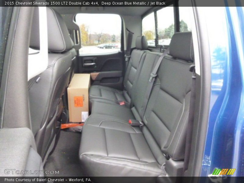 Rear Seat of 2015 Silverado 1500 LTZ Double Cab 4x4