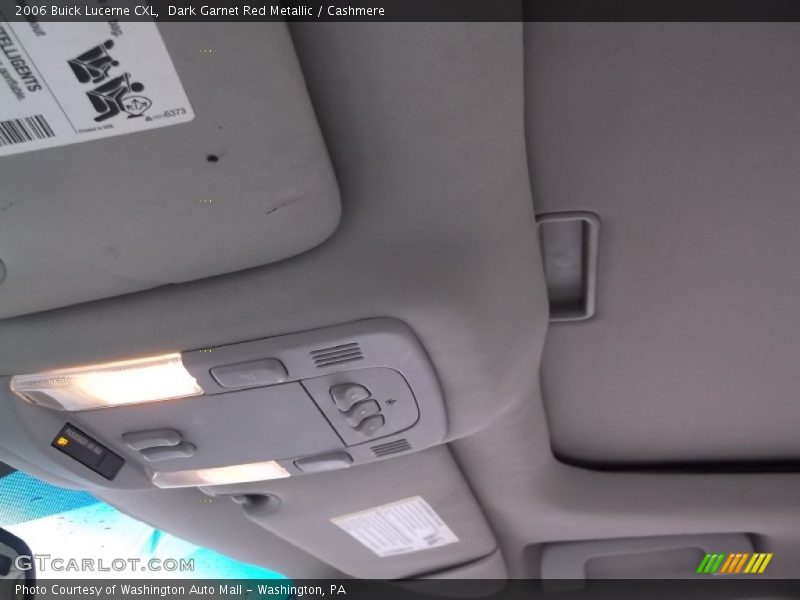 Dark Garnet Red Metallic / Cashmere 2006 Buick Lucerne CXL