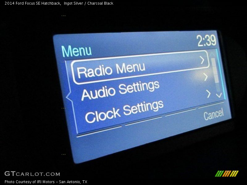 Ingot Silver / Charcoal Black 2014 Ford Focus SE Hatchback