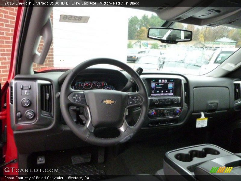 Dashboard of 2015 Silverado 3500HD LT Crew Cab 4x4