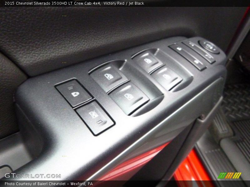 Victory Red / Jet Black 2015 Chevrolet Silverado 3500HD LT Crew Cab 4x4