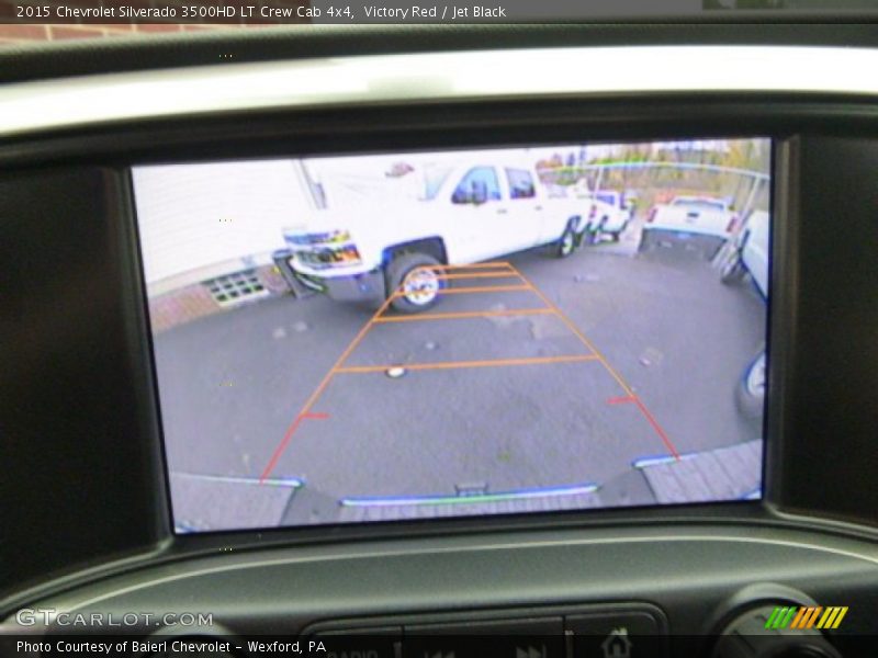 Victory Red / Jet Black 2015 Chevrolet Silverado 3500HD LT Crew Cab 4x4