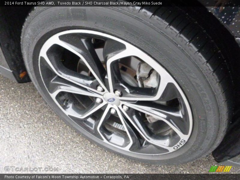 Tuxedo Black / SHO Charcoal Black/Mayan Gray Miko Suede 2014 Ford Taurus SHO AWD