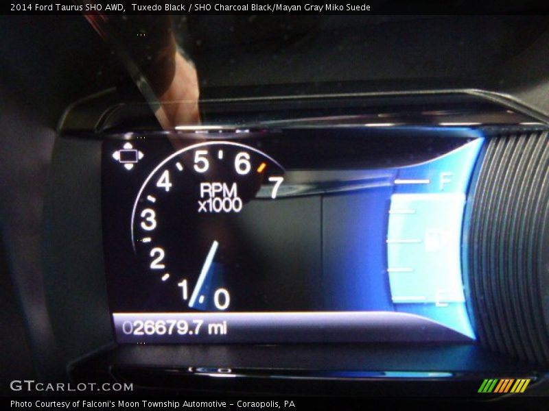 Tuxedo Black / SHO Charcoal Black/Mayan Gray Miko Suede 2014 Ford Taurus SHO AWD
