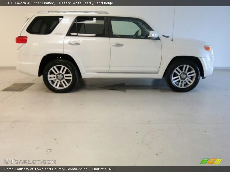 Blizzard White Pearl / Sand Beige 2010 Toyota 4Runner Limited