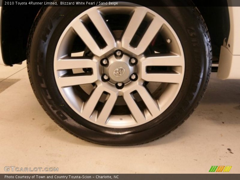 Blizzard White Pearl / Sand Beige 2010 Toyota 4Runner Limited