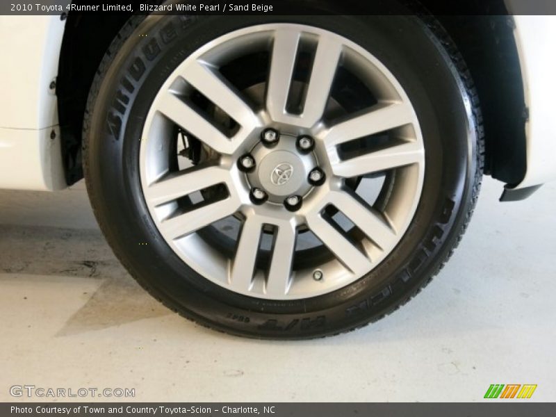 Blizzard White Pearl / Sand Beige 2010 Toyota 4Runner Limited