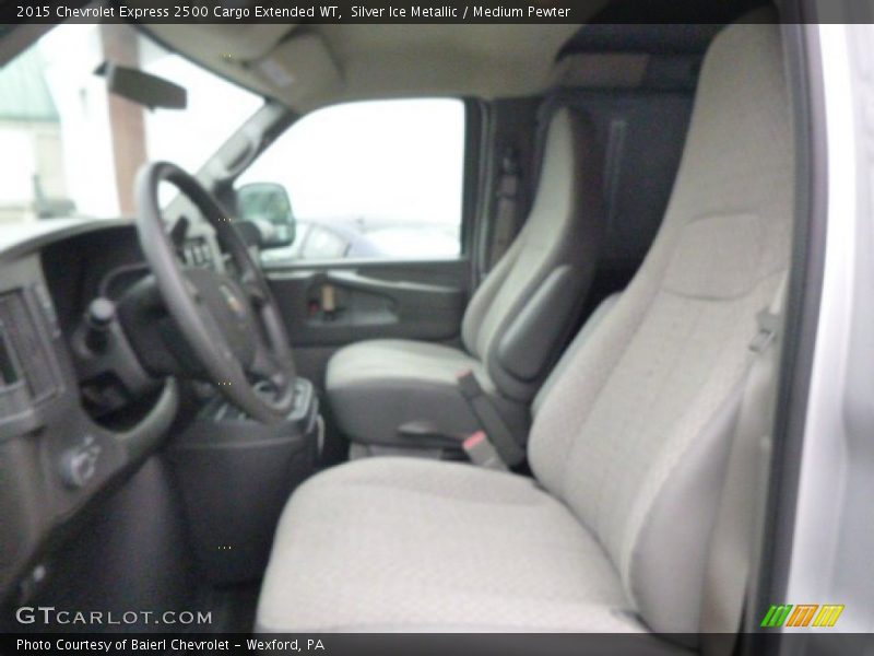 Silver Ice Metallic / Medium Pewter 2015 Chevrolet Express 2500 Cargo Extended WT