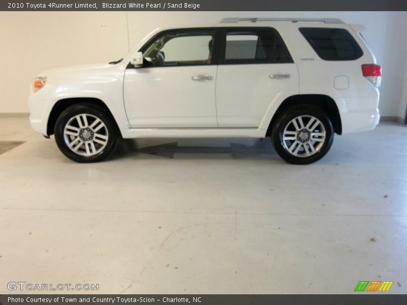 Blizzard White Pearl / Sand Beige 2010 Toyota 4Runner Limited
