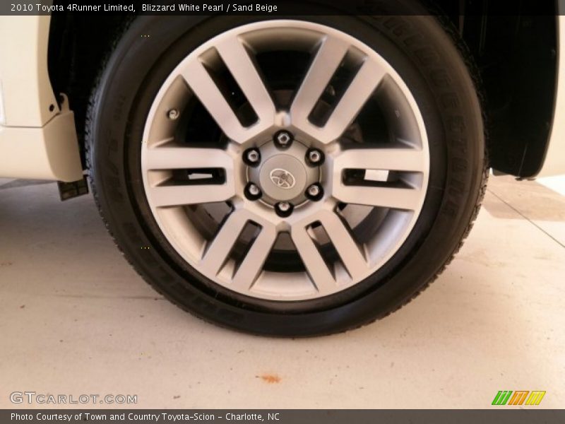Blizzard White Pearl / Sand Beige 2010 Toyota 4Runner Limited