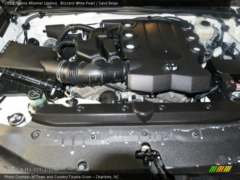 Blizzard White Pearl / Sand Beige 2010 Toyota 4Runner Limited