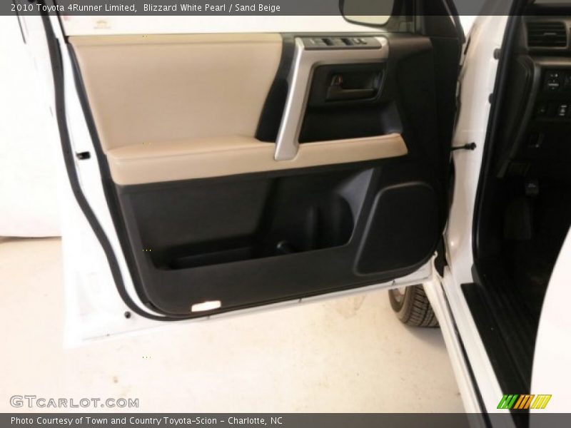Blizzard White Pearl / Sand Beige 2010 Toyota 4Runner Limited