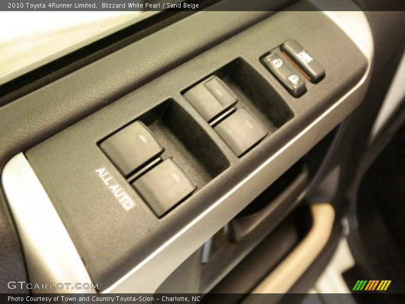Blizzard White Pearl / Sand Beige 2010 Toyota 4Runner Limited