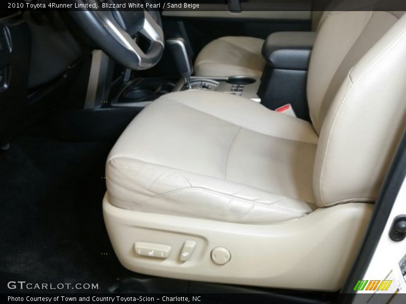 Blizzard White Pearl / Sand Beige 2010 Toyota 4Runner Limited