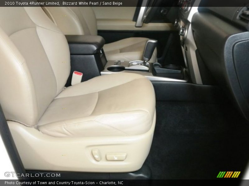 Blizzard White Pearl / Sand Beige 2010 Toyota 4Runner Limited
