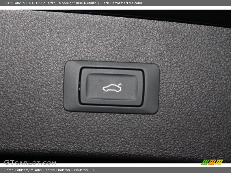 Moonlight Blue Metallic / Black Perforated Valcona 2015 Audi S7 4.0 TFSI quattro