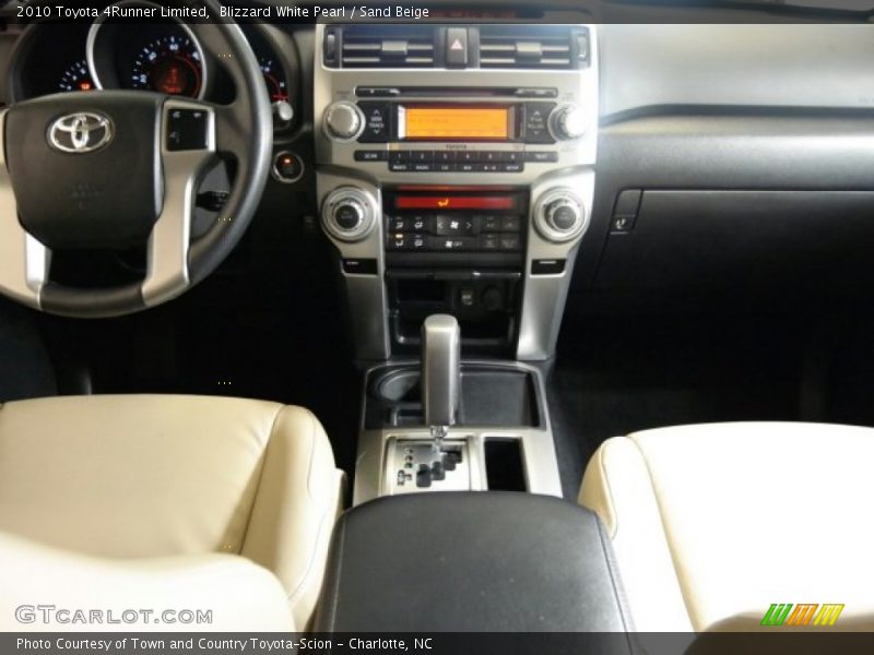 Blizzard White Pearl / Sand Beige 2010 Toyota 4Runner Limited
