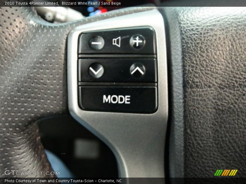 Blizzard White Pearl / Sand Beige 2010 Toyota 4Runner Limited