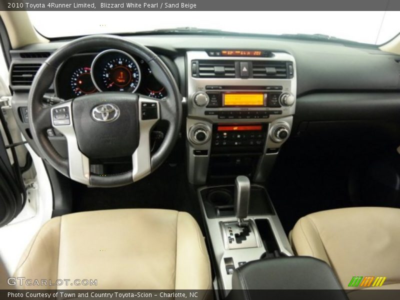 Blizzard White Pearl / Sand Beige 2010 Toyota 4Runner Limited