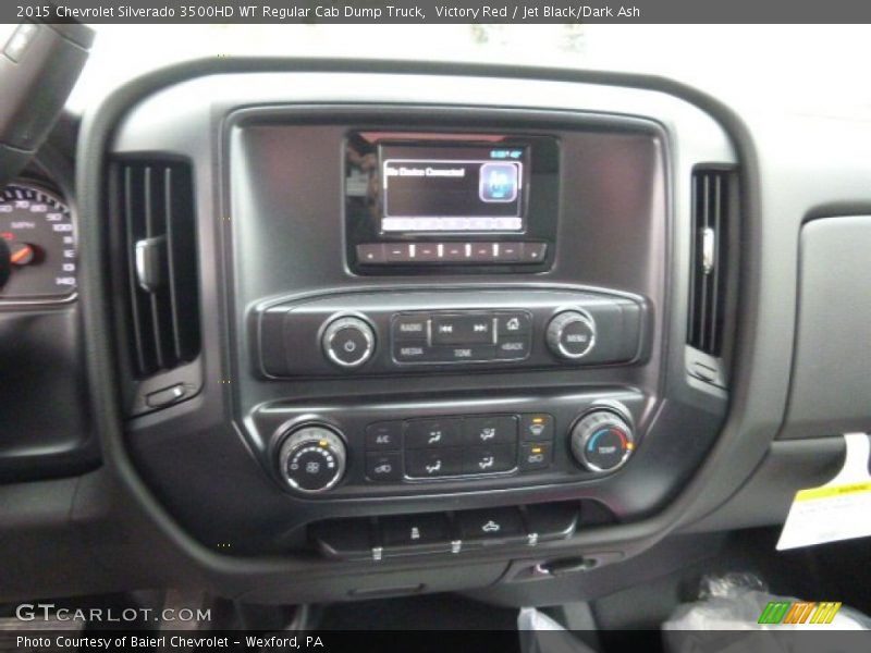 Victory Red / Jet Black/Dark Ash 2015 Chevrolet Silverado 3500HD WT Regular Cab Dump Truck