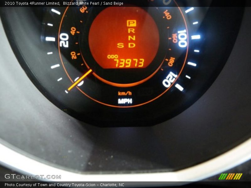 Blizzard White Pearl / Sand Beige 2010 Toyota 4Runner Limited