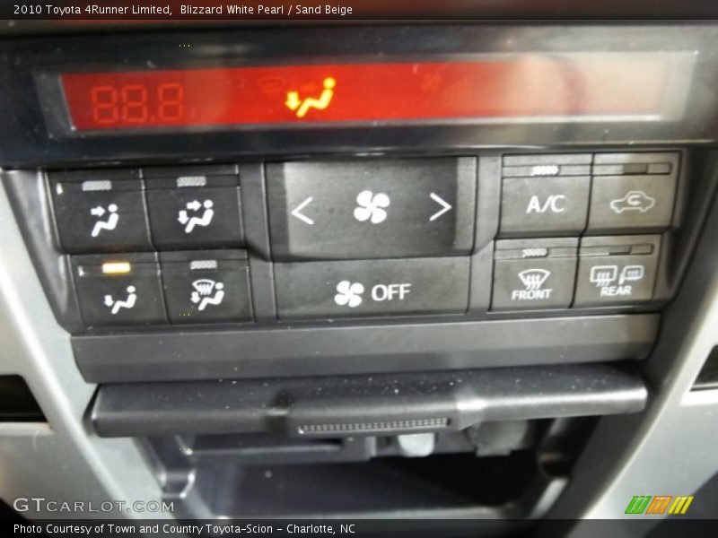 Blizzard White Pearl / Sand Beige 2010 Toyota 4Runner Limited