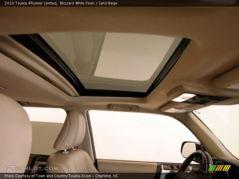 Blizzard White Pearl / Sand Beige 2010 Toyota 4Runner Limited