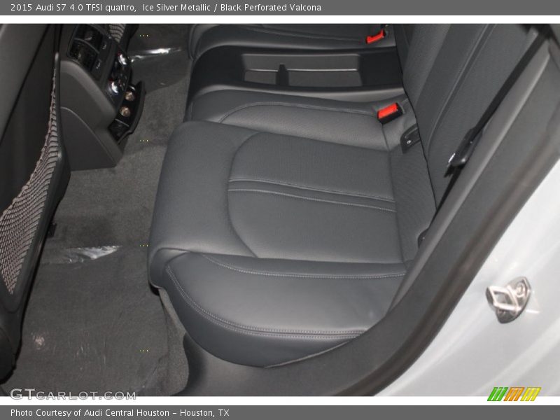Ice Silver Metallic / Black Perforated Valcona 2015 Audi S7 4.0 TFSI quattro
