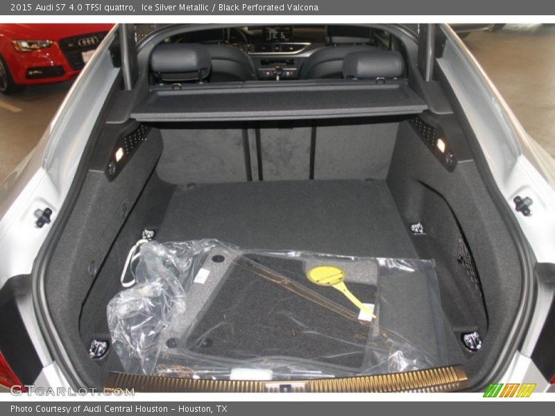 Ice Silver Metallic / Black Perforated Valcona 2015 Audi S7 4.0 TFSI quattro