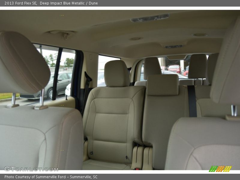 Deep Impact Blue Metallic / Dune 2013 Ford Flex SE