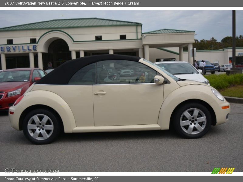 Harvest Moon Beige / Cream 2007 Volkswagen New Beetle 2.5 Convertible