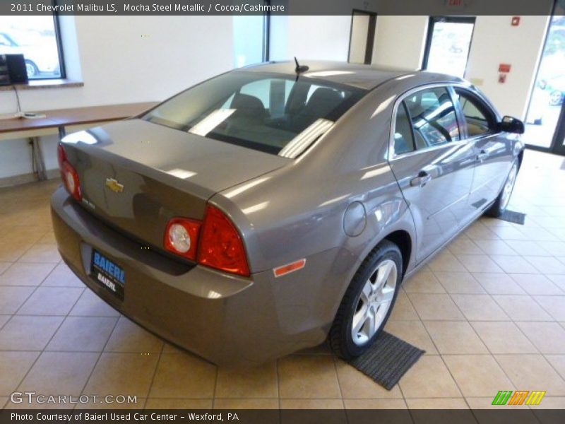 Mocha Steel Metallic / Cocoa/Cashmere 2011 Chevrolet Malibu LS