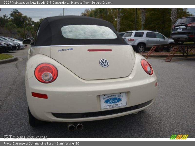 Harvest Moon Beige / Cream 2007 Volkswagen New Beetle 2.5 Convertible