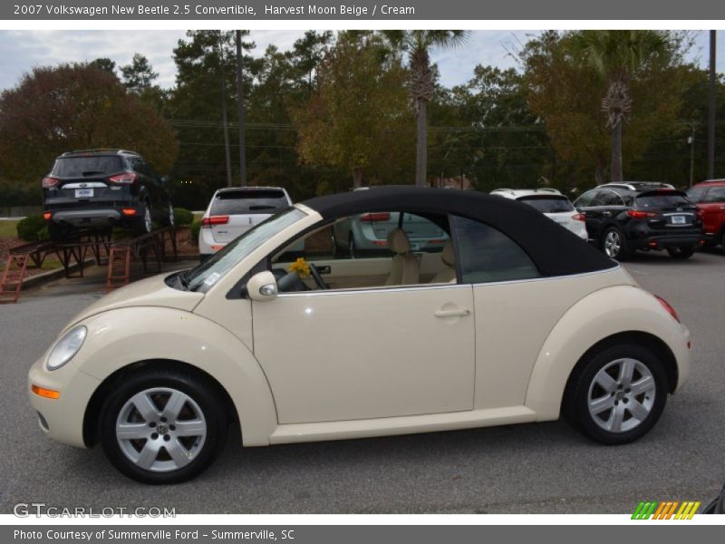 Harvest Moon Beige / Cream 2007 Volkswagen New Beetle 2.5 Convertible