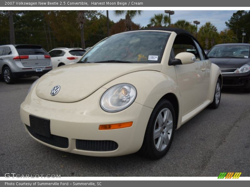 Harvest Moon Beige / Cream 2007 Volkswagen New Beetle 2.5 Convertible