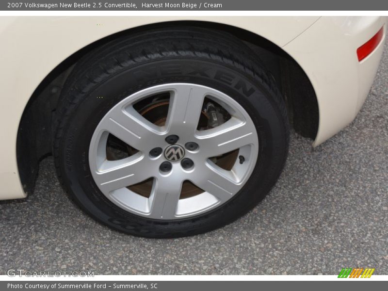 Harvest Moon Beige / Cream 2007 Volkswagen New Beetle 2.5 Convertible