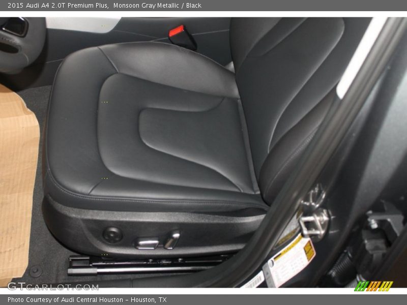 Monsoon Gray Metallic / Black 2015 Audi A4 2.0T Premium Plus