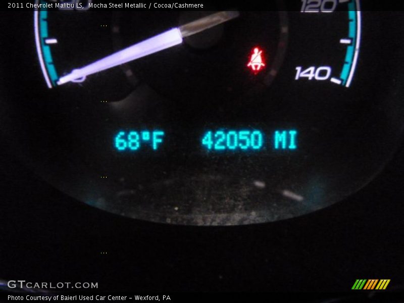 Mocha Steel Metallic / Cocoa/Cashmere 2011 Chevrolet Malibu LS