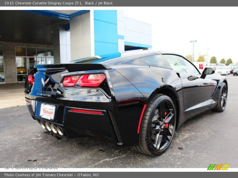 Black / Jet Black 2015 Chevrolet Corvette Stingray Coupe Z51