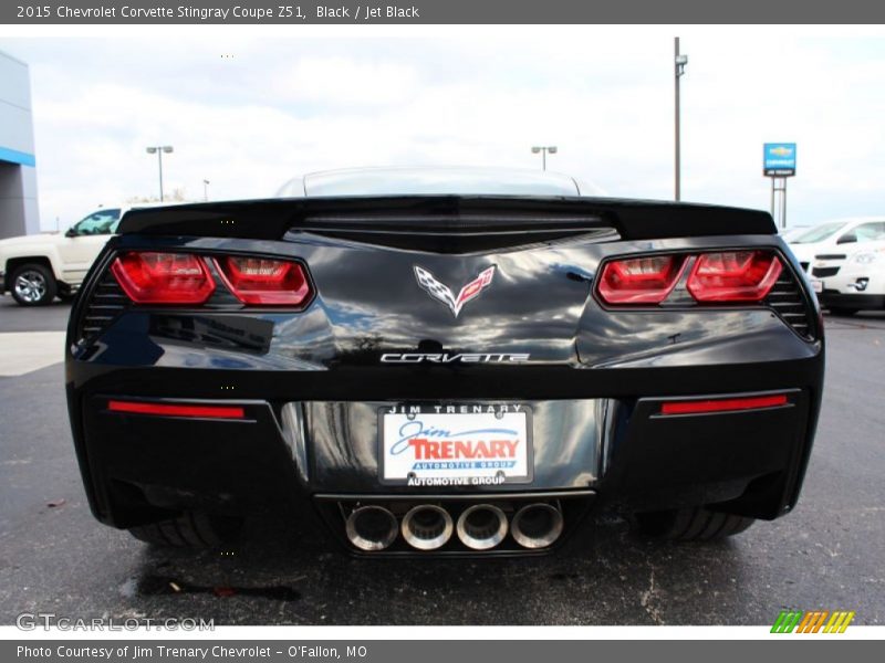 Black / Jet Black 2015 Chevrolet Corvette Stingray Coupe Z51