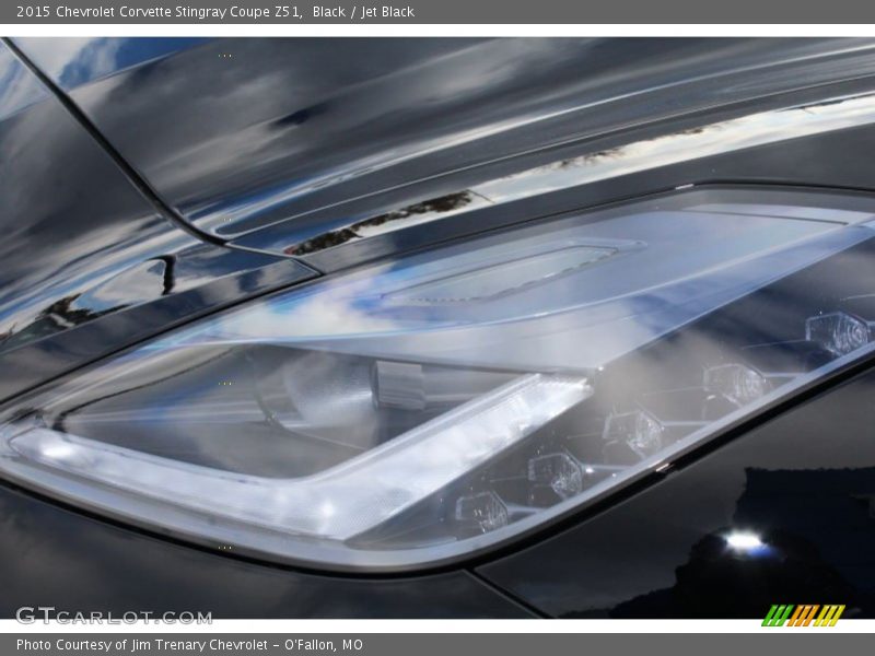Black / Jet Black 2015 Chevrolet Corvette Stingray Coupe Z51