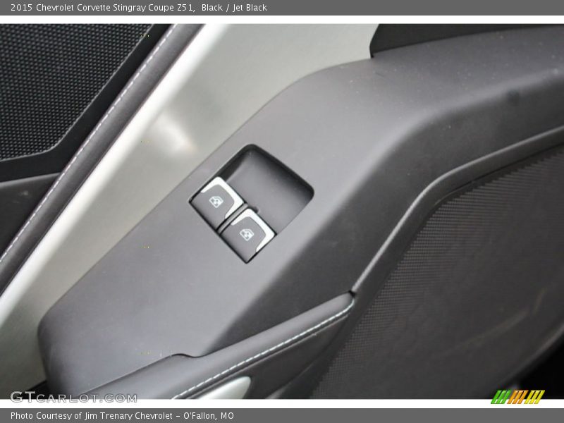 Black / Jet Black 2015 Chevrolet Corvette Stingray Coupe Z51