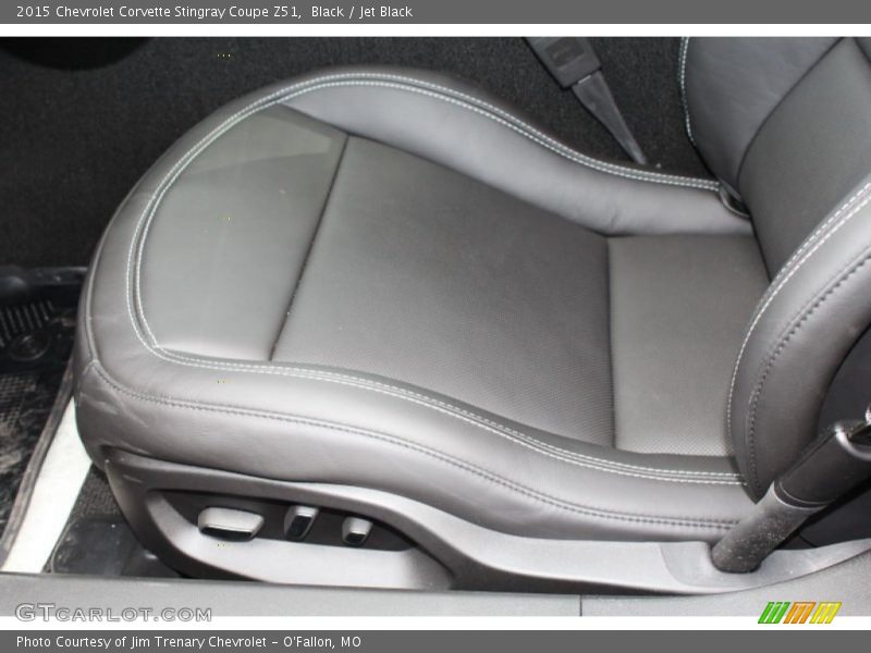Black / Jet Black 2015 Chevrolet Corvette Stingray Coupe Z51