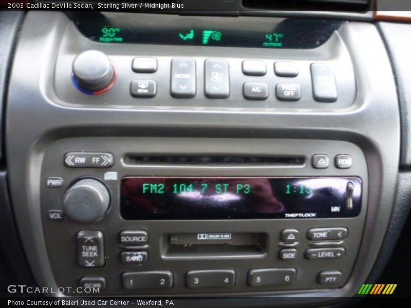 Controls of 2003 DeVille Sedan