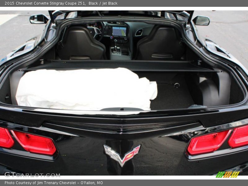 Black / Jet Black 2015 Chevrolet Corvette Stingray Coupe Z51