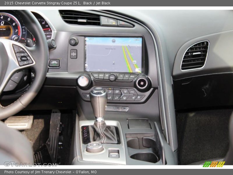 Controls of 2015 Corvette Stingray Coupe Z51